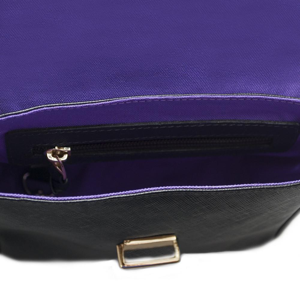 Tiny Leather Crossbody -Black (Option 2)